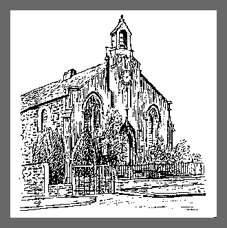 Drawing of Newbigging Church